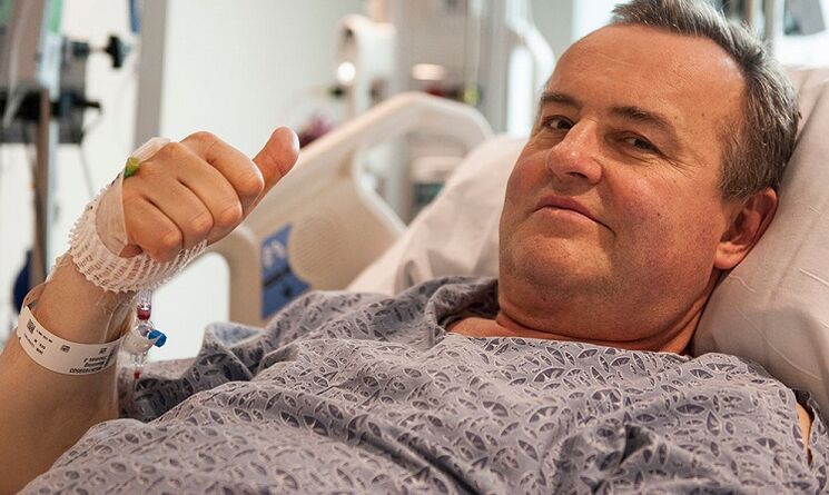 A person after the operation increases in member